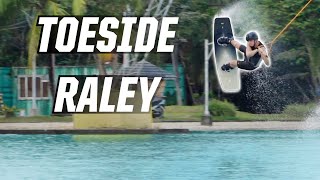 TOESIDE RALEY  WAKEBOARDING  HOW TO [upl. by Macguiness215]