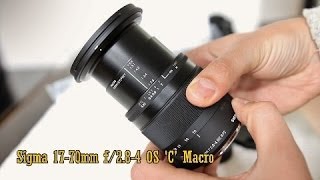 Sigma 1770mm f284 OS Macro C lens review with samples [upl. by Inalel]