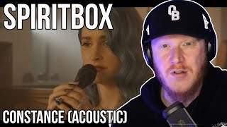 Spiritbox  Constance Acoustic Live 2021 REACTION  OFFICE BLOKE DAVE [upl. by Rakso]