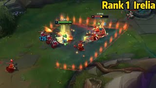 Rank 1 Irelia This Irelia Mechanic is SO CLEAN [upl. by Florenza]