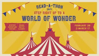 ReadAThon 2024 Step Right Up to a World of Wonder [upl. by Pressey866]