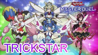 Trickstar Deck  Burn amp Combo Yugioh Master Duel [upl. by Inohtna970]