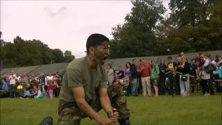 Gurkhas KHUKURI DANCE in Münsster Germany [upl. by Eiryk]