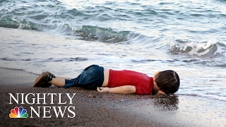 Stirring Images of Syrian Boy’s Body Now Symbol of Europe’s Crisis  NBC Nightly News [upl. by Piers]