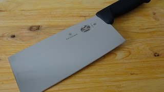 Victorinox Chinese Chefs Knife  chinese vegetable cleaver quotcai daoquot  5406318 [upl. by Ereveniug]