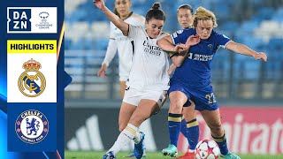 HIGHLIGHTS  Real Madrid vs Chelsea  UEFA Womens Champions League 202324 [upl. by Daveta]