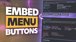 How to Make Embedded Buttons That Reveal Messages on Discord [upl. by Krahling458]