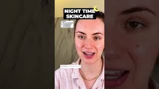 Easy Night Time Skincare Routine For The Best Glow beautytips shorts [upl. by Ahsit696]