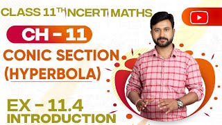 Hyperbola  CBSE 11 Maths Ex 114 Introduction Ch 11 Conic Section NCERT [upl. by Marutani]