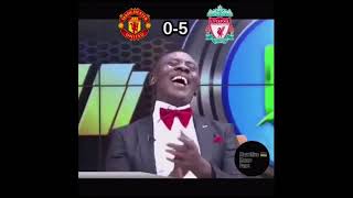 Akrobeto Laughing At Manchester United 05 Liverpool akrobeto football premierleague utvghana [upl. by Batholomew]