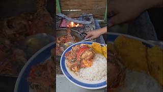 Comida Dominicana del Campo Mariscada campesina en el fogón comida food [upl. by Laverna]