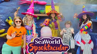 SeaWorlds Spooktacular 2024  Family Friendly Halloween Event in Orlando Florida [upl. by Roose]