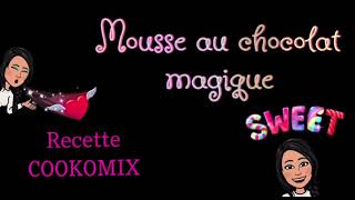 Mousse au chocolat magique au THERMOMIX [upl. by Annert]