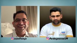 Pardeep Narwal exclusive on his failures success personal life career dubki king record breaker [upl. by Tarsus944]