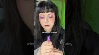 Sheer black lippy review from angelleviathan makeup lipgloss lipstick smallbusiness [upl. by Nerrat]