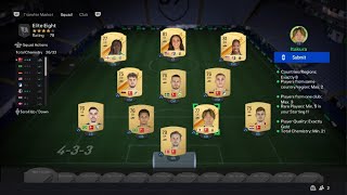 ELITE EIGHT SBC SOLUTION HYBRID NATIONSCHEAP amp NO LOYALTY EAFC 24 [upl. by Netnert]