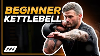 Full Body SingleKettlebell Workout for Beginners  Juan Leija amp Matt Vincent [upl. by Eahcim854]