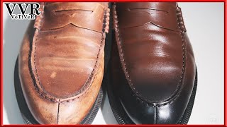 ASMR Clean amp restore quotDrMartensquot quotPentonquot penny Loafer 4k [upl. by Revilo875]