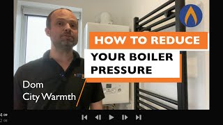 Combi Boiler too much pressure How to reduce boiler pressure [upl. by Culosio175]