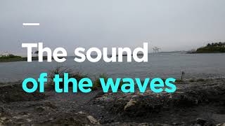 The sound of the waves Calm waves Relaxing realm Okinawa Japan 4K UHD [upl. by Lauritz]