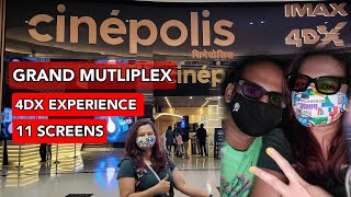 Cinepolis  Thrilling 4DX Experience  Seawoods Grand Central Mall  Marathi Vlog 19 [upl. by Stouffer228]