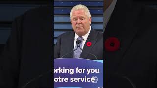 Ford says 200 cheques will be in the mail to each Ontario taxpayer at a cost of 3B [upl. by Gaillard]