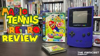 Mario Tennis  Retro Review  Game Boy Color [upl. by Apps]