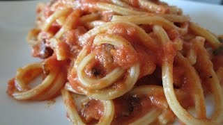 Dévoilement de la meilleure recette de Spaghetti Rigati Sauce Rosée au Bacon [upl. by Yngad65]