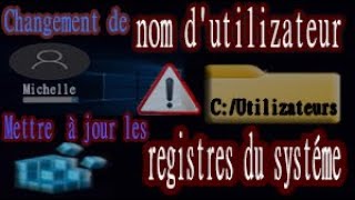 Corrige les erreurs des registres système de Windows Renommer ton PC et le dossier CUtilisateur [upl. by Shaefer173]