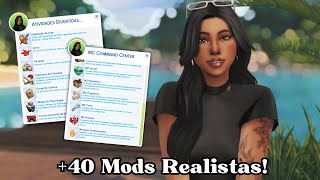 40 MODS OBRIGATÓRIOS PARA O THE SIMS 4 ♡  Mais Realismo e Jogabilidade links ♡ [upl. by Ramaj]