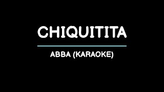 Chiquitita  ABBA Karaoke [upl. by Athallia]