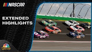 NASCAR Cup Series EXTENDED HIGHLIGHTS Quaker State 400  982024  Motorsports on NBC [upl. by Arod48]