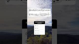 ‼️ Music theory quiz name the key of this fragment musicianship musictheory musictheorylessons [upl. by Lutero]