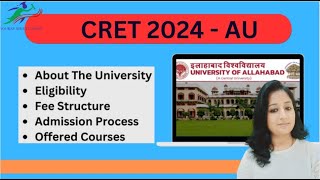 Allahabad CRET 2024 Comprehensive Preparation Guide [upl. by Eninahpets97]