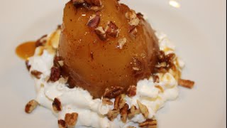 Desert  How to Make Moscato Pears Stuffed with Cream Cheese Desert Recipe Episode 037 [upl. by Niala]