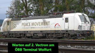 Vectron am ÖBB Terminal Wolfurt🕊️TXL abgestellt 193 617 ELL 193 829 kam später [upl. by Maier]