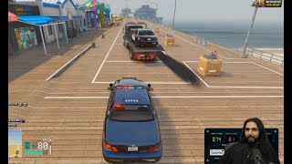 Cornwood reacts to Jean Paul sending a cop car to the Kraken [upl. by Assirec]