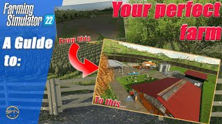 This is how to build your perfect farm in Farming Simulator 22 [upl. by Fulcher140]