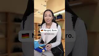 💶EURO Alltagsdeutsch  Deutsch lernen  Learn German  Aussprache shorts deutschlernen [upl. by Rainger]