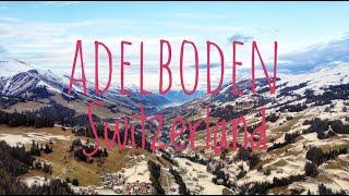 Adelboden in winter  Switzerland 4k [upl. by Carlie]