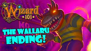 Wizard101 The Ending Of WALLARU [upl. by Libove376]