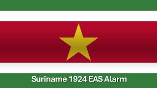 EAS Alarm YouTube  suriname 1924 EAS Alarm Parrot Sound [upl. by Demona]