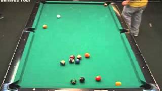 Jeff Abernathy vs Sam Monday at the Great Southern Billiard Tour Championships [upl. by Sharma]