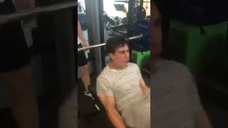 115 and 120kg bench press CLEAN [upl. by Oap]