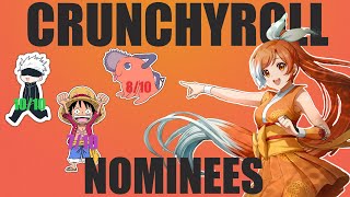 The Crunchyroll Anime Awards 2024 nominees are [upl. by Jewelle626]