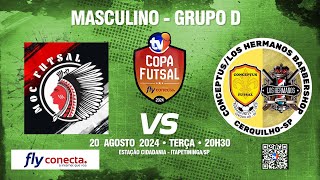 PRINCIPAL  Grupo D  MOC Futsal SMA X ConceptusLos Hermanos Cerquilho [upl. by Oakley]