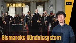 Bismarcks Bündnissystem in 5 Minuten [upl. by Elisabet]