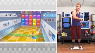 Wii Fit U  Puzzle Squash Gameplay [upl. by Etteragram111]