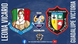 Futbolito Bimbo Estatal Hidalgo  Guadalupe Victoria vs Leona Vicario  Categoria Femenil [upl. by Honor]