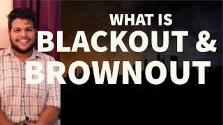 HINDI WHAT IS BLACKOUT AND BROWNOUT  ELECTRICITY DEMAND  DIFFERENCE BW BLACKOUT AND BROWNOUT [upl. by Oznecniv]